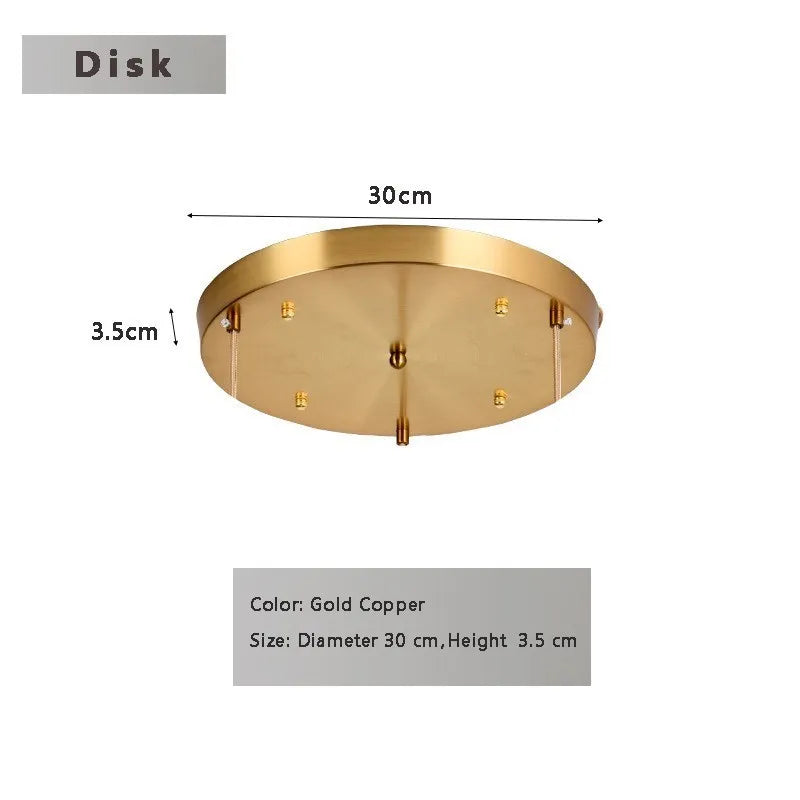 Suspension LED en verre au design nordique minimaliste