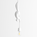 lampe suspension résine écureuil nordique led loft décoratif