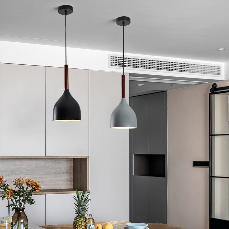 Suspension moderne LED minimaliste en métal Willo