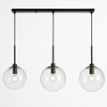 Suspension boules en verre et tige