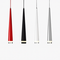 Suspension design LED en forme de cône (plusieurs couleurs)