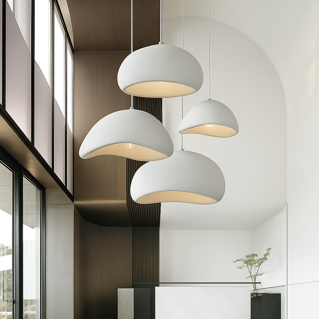 Suspension design LED minimaliste de forme originale Boaz