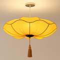 Suspension Lanterne chinoise suspendue en tissu fait à la main