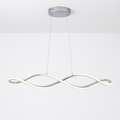 Suspension Suspension LED Lustres LED modernes pour salle à manger salon chambre L92cm Or / Chrome / Noir Télécommande / Contrôle APP