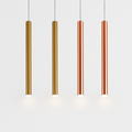 suspension tube led design moderne pour cuisine et bar